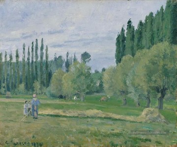 faucher 1874 Camille Pissarro Peinture à l'huile